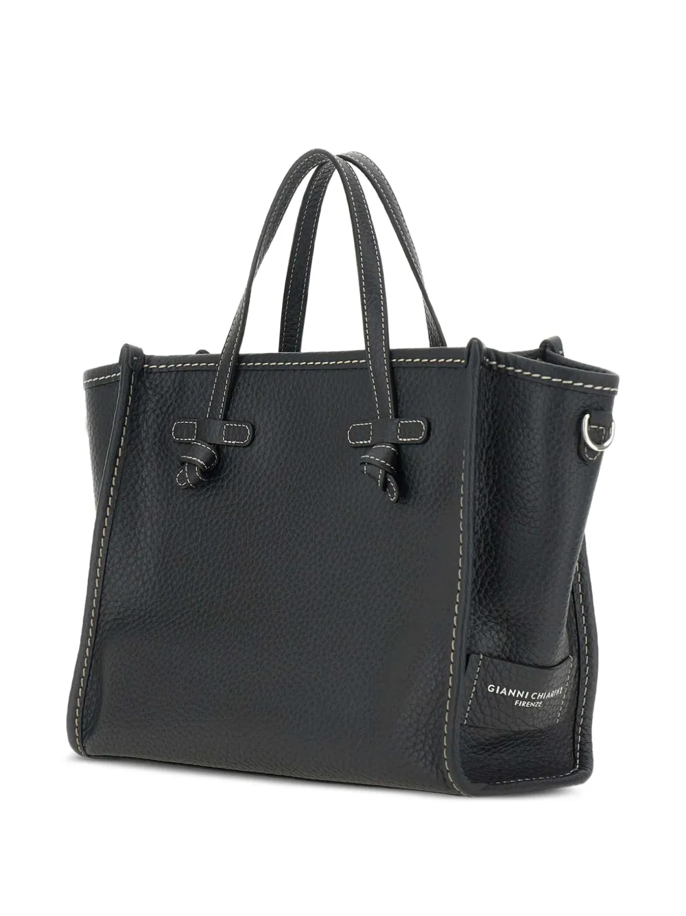 MARCELLA CLUB Miss Marcella leren shopper Zwart