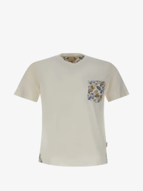 BOB Beach paisley-pocket T-shirt