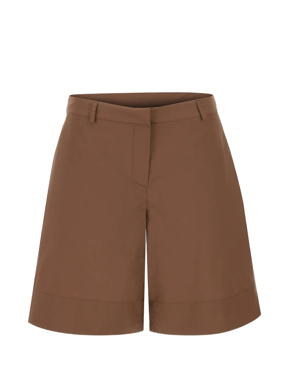 kaos wide-leg Bermuda shorts - Marrone