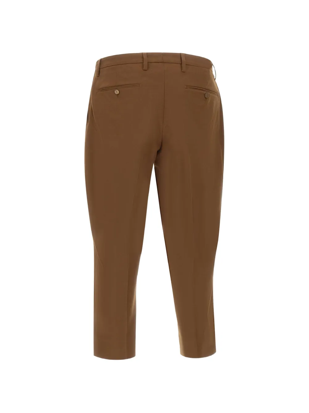 Briglia 1949 Portobello broek met plooidetail Bruin