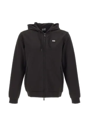 Ea7 Emporio Armani ジップアップ パーカー | ブルー | FARFETCH JP