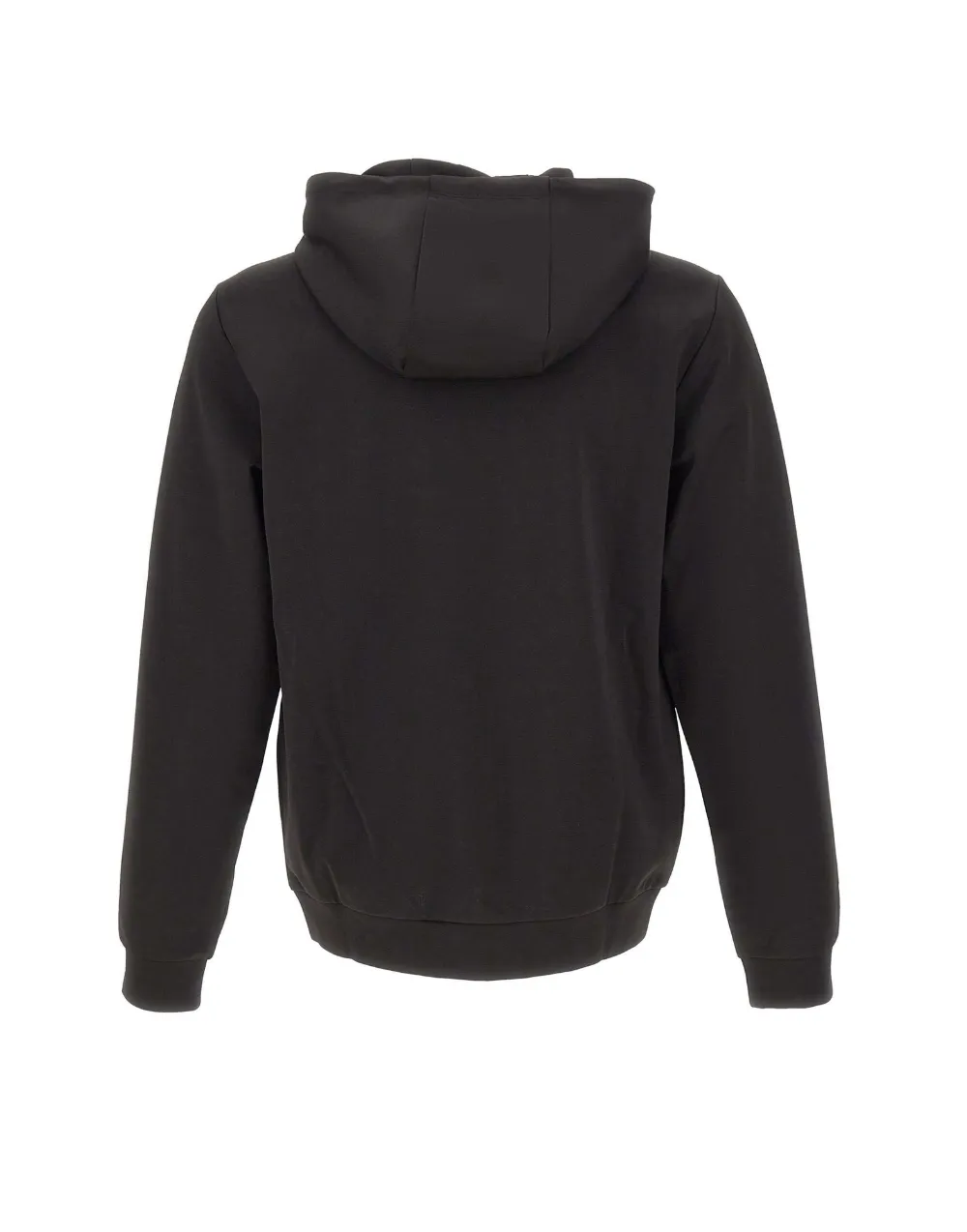 Ea7 Emporio Armani Hoodie met rits Zwart