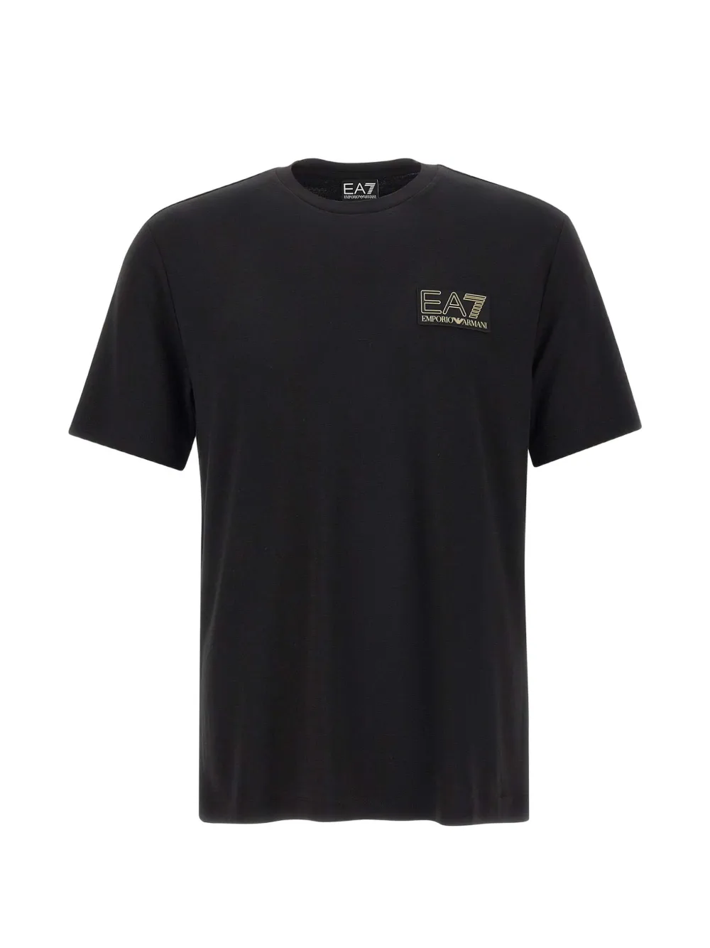 Ea7 Emporio Armani logo-patch T-shirt - Nero