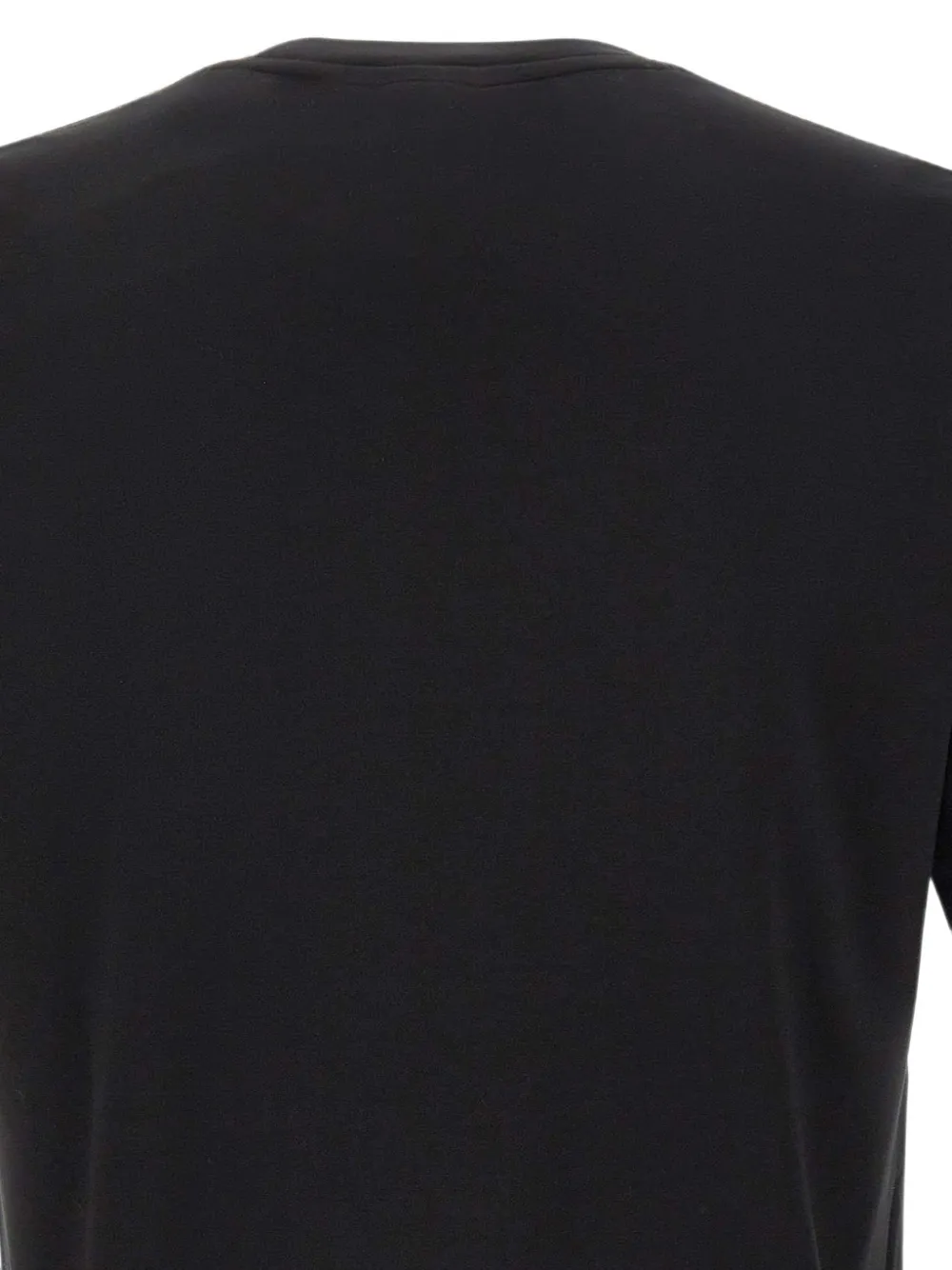 Ea7 Emporio Armani T-shirt met logopatch Zwart