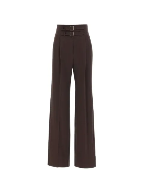 Marella pantalon ample taille haute à bride à boucle