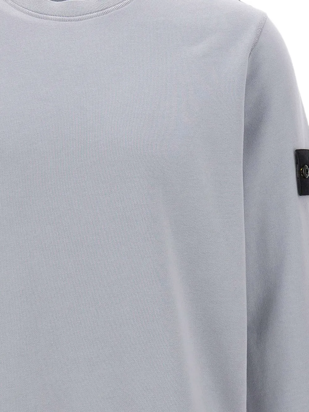 Stone Island Sweater met logopatch Blauw