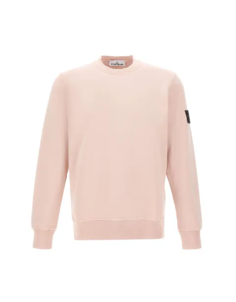 Stone Island logo-patch sweatshirt