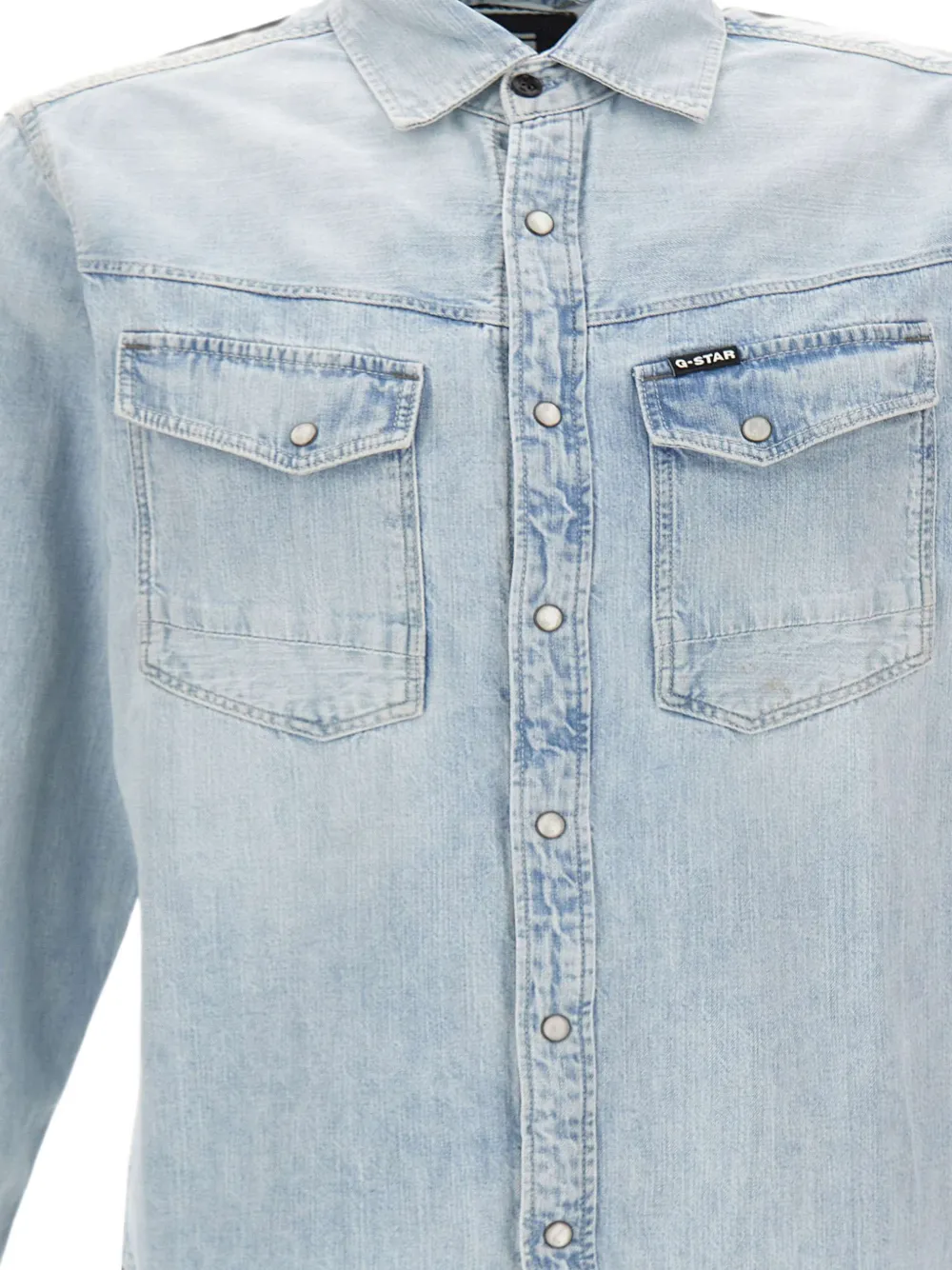G-Star RAW Dakota Slim denim overhemd Blauw