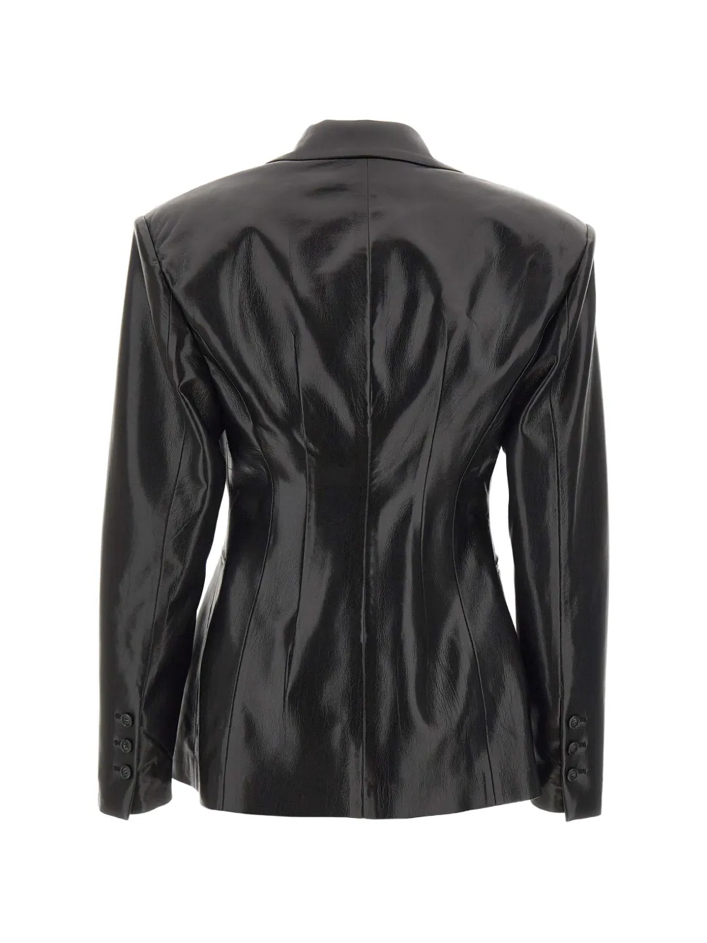 THE ANDAMANE Ottavia blazer met zandloper-design Zwart