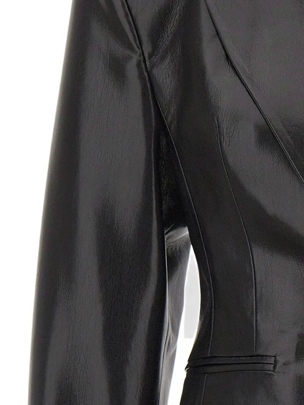 THE ANDAMANE Ottavia blazer met zandloper-design Zwart