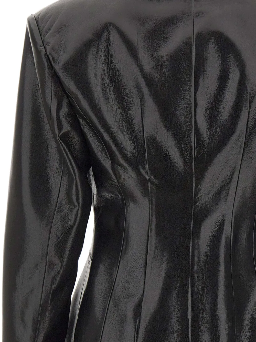 THE ANDAMANE Ottavia blazer met zandloper-design Zwart