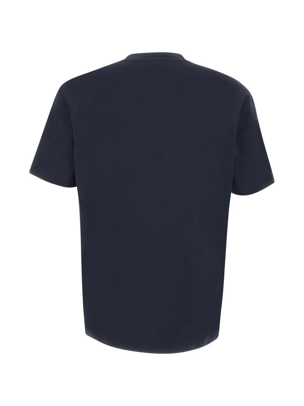 Ea7 Emporio Armani T-shirt met logopatch Blauw