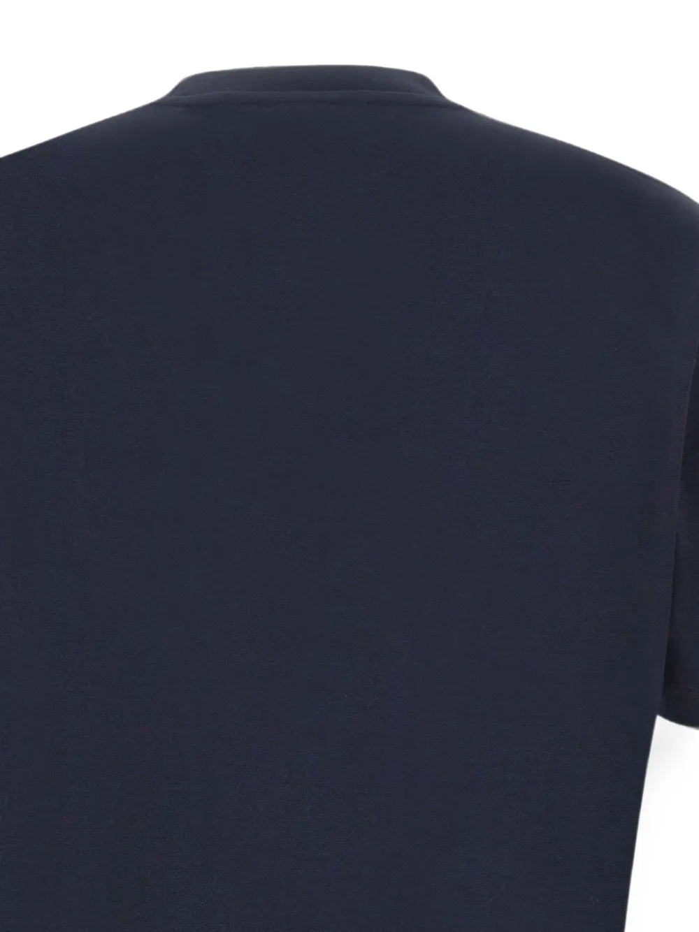 Ea7 Emporio Armani T-shirt met logopatch Blauw