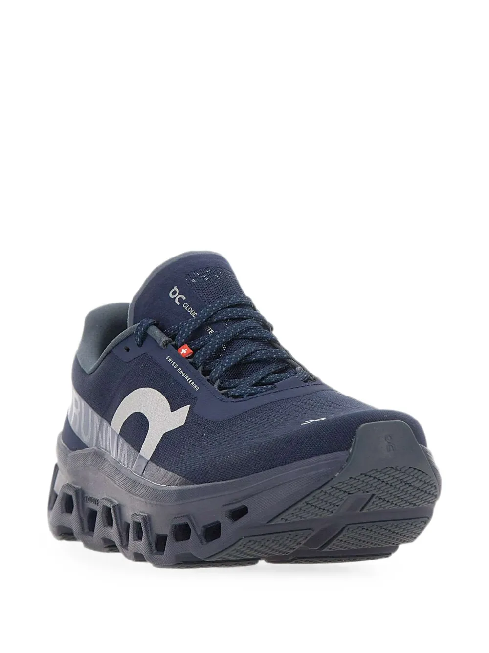 On Cloudm ster 1 mesh sneakers Blauw