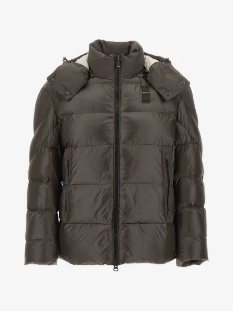 Blauer Gesteppte Kiernan Daunenjacke