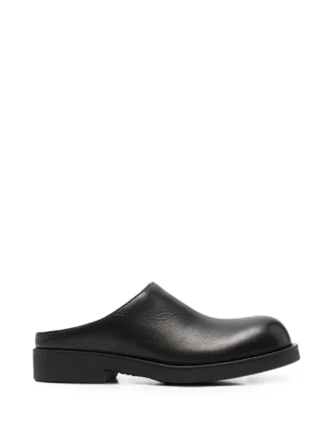 MM6 Maison Margiela Biker leather mules