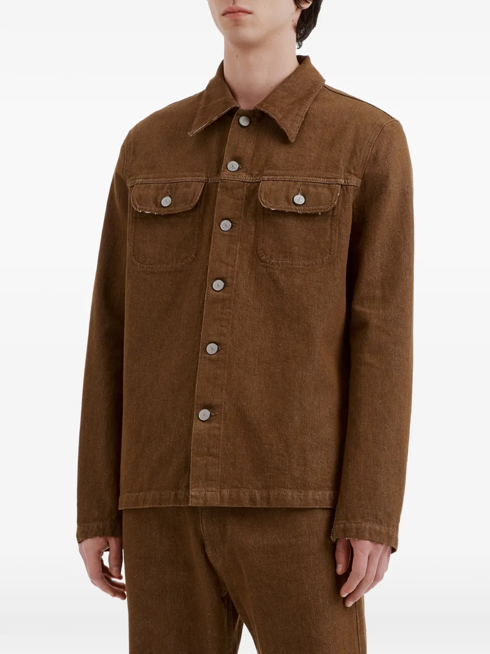 MM6 Maison Margiela Denim jack Bruin