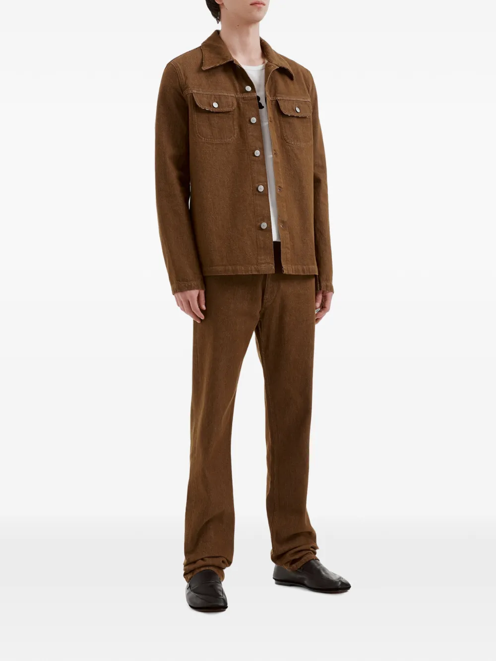 MM6 Maison Margiela Denim jack Bruin