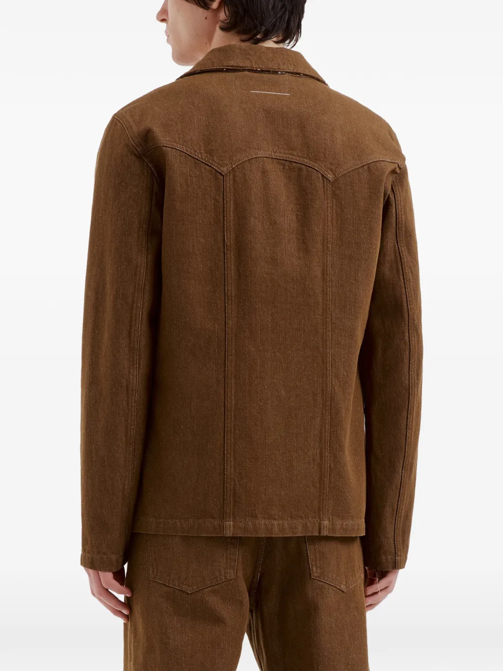 MM6 Maison Margiela Denim jack Bruin