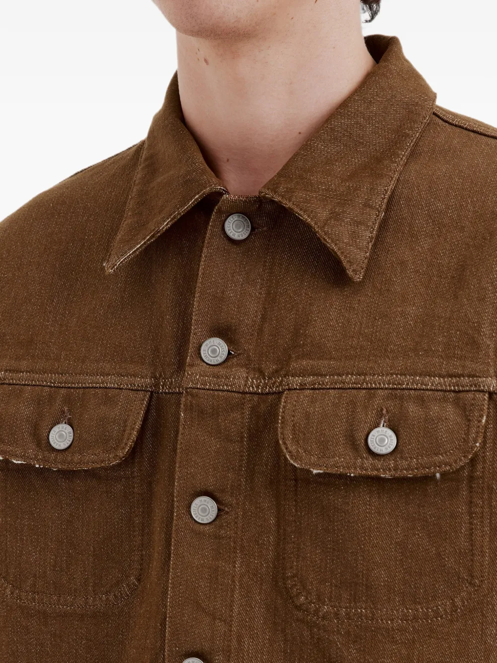 MM6 Maison Margiela Denim jack Bruin