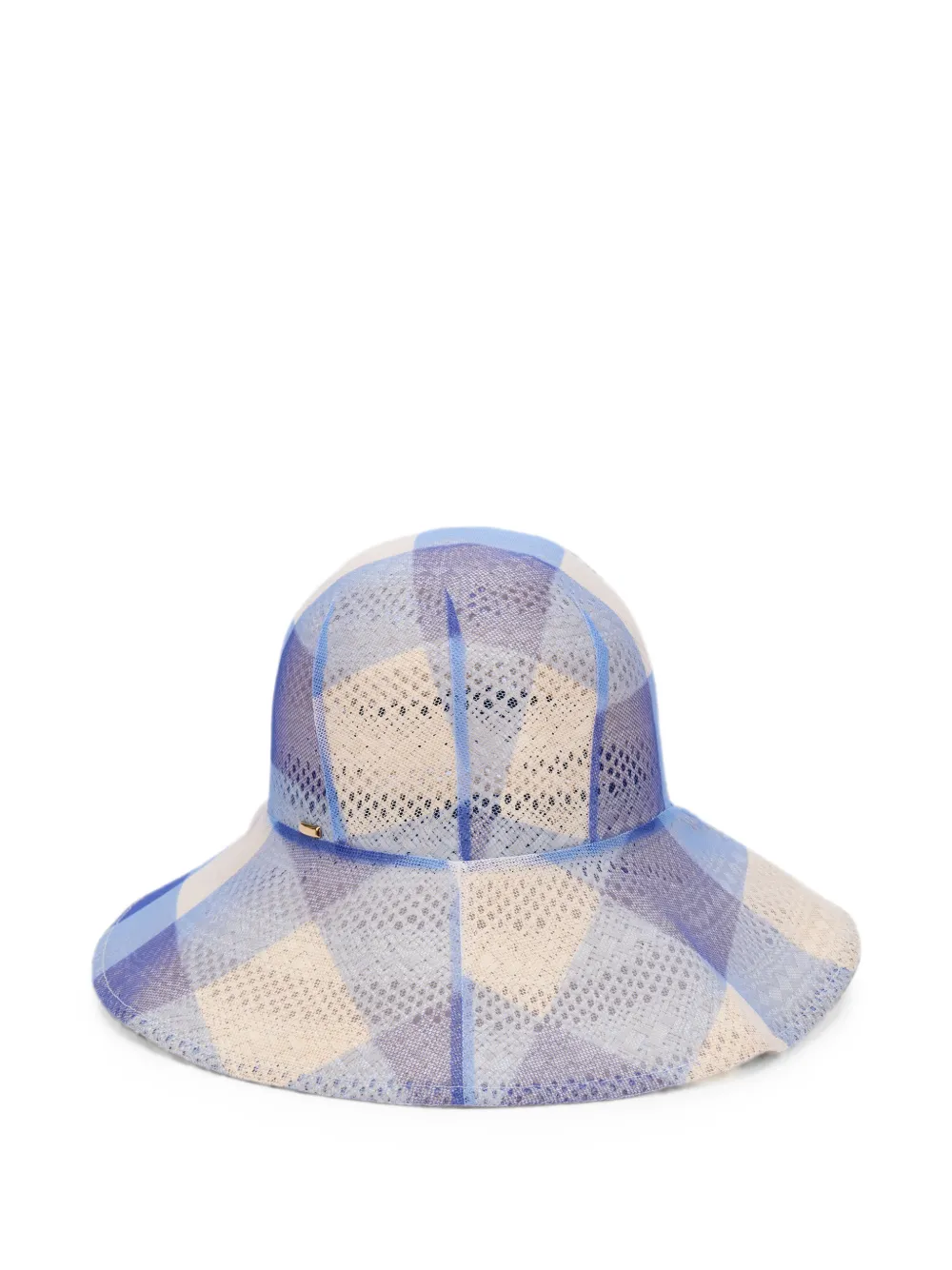 Ca4la Ckeck checked bucket hat - Violett
