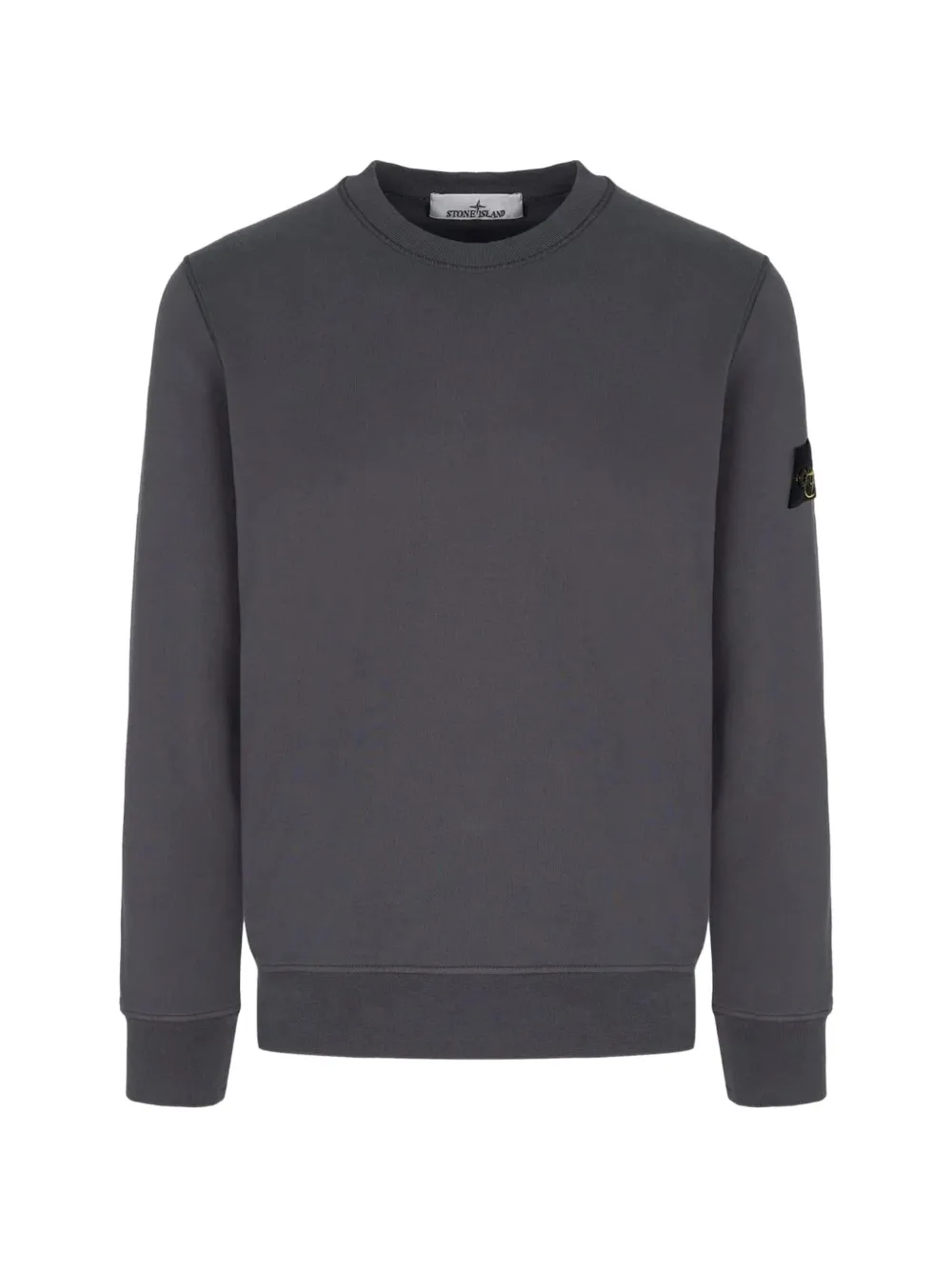 Stone Island 6100060 organic cotton fleece sweatshirt - Grau