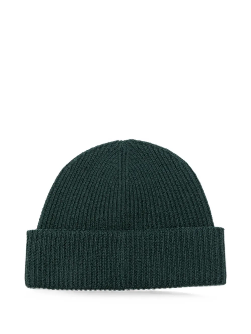 K Way Kids P. Brice ribgebreide muts met logopatch Groen