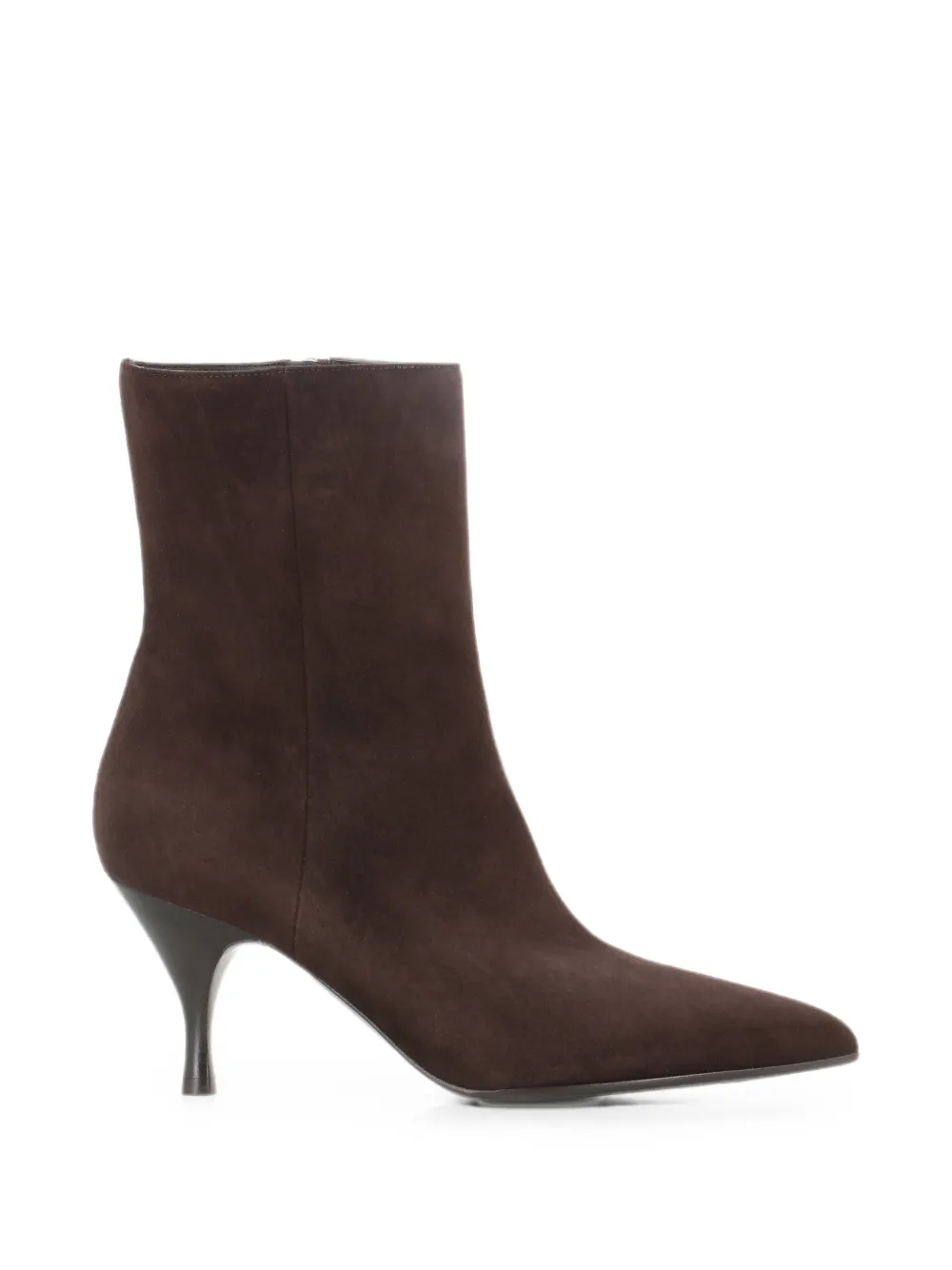 Sergio Levantesi pointed-toe suede ankle boots Bruin