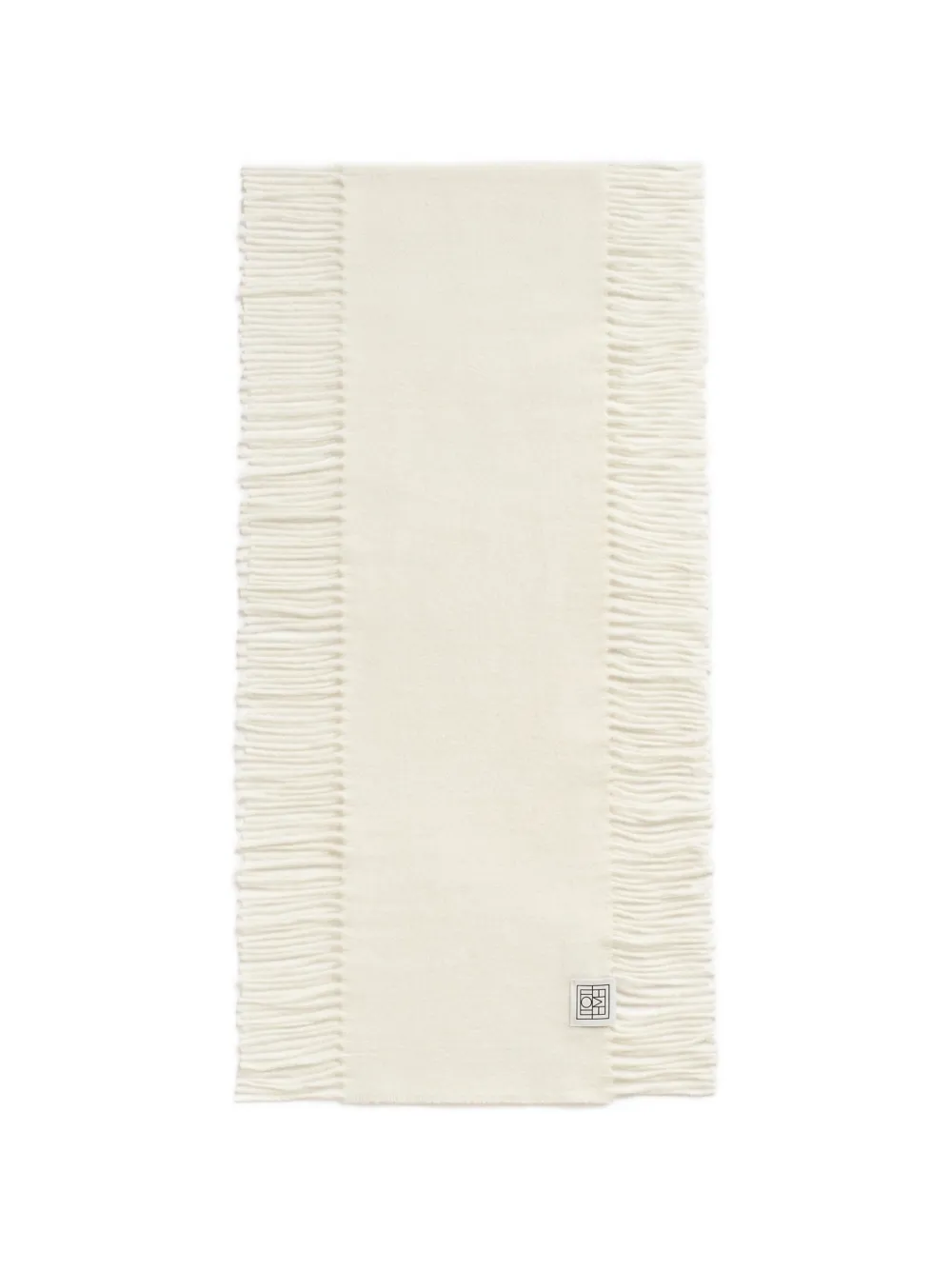 TOTEME Sjaal met franje Beige