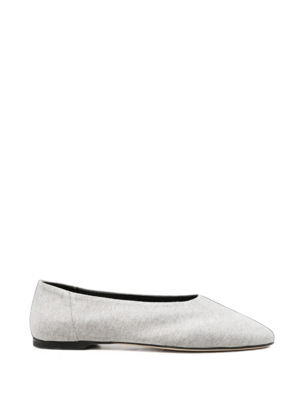 TOTEME Ballerine in jersey - Grigio
