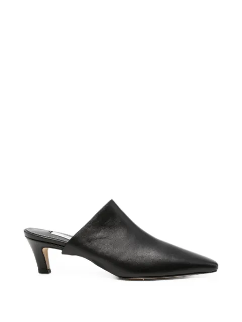 TOTEME pointed-toe leather mules