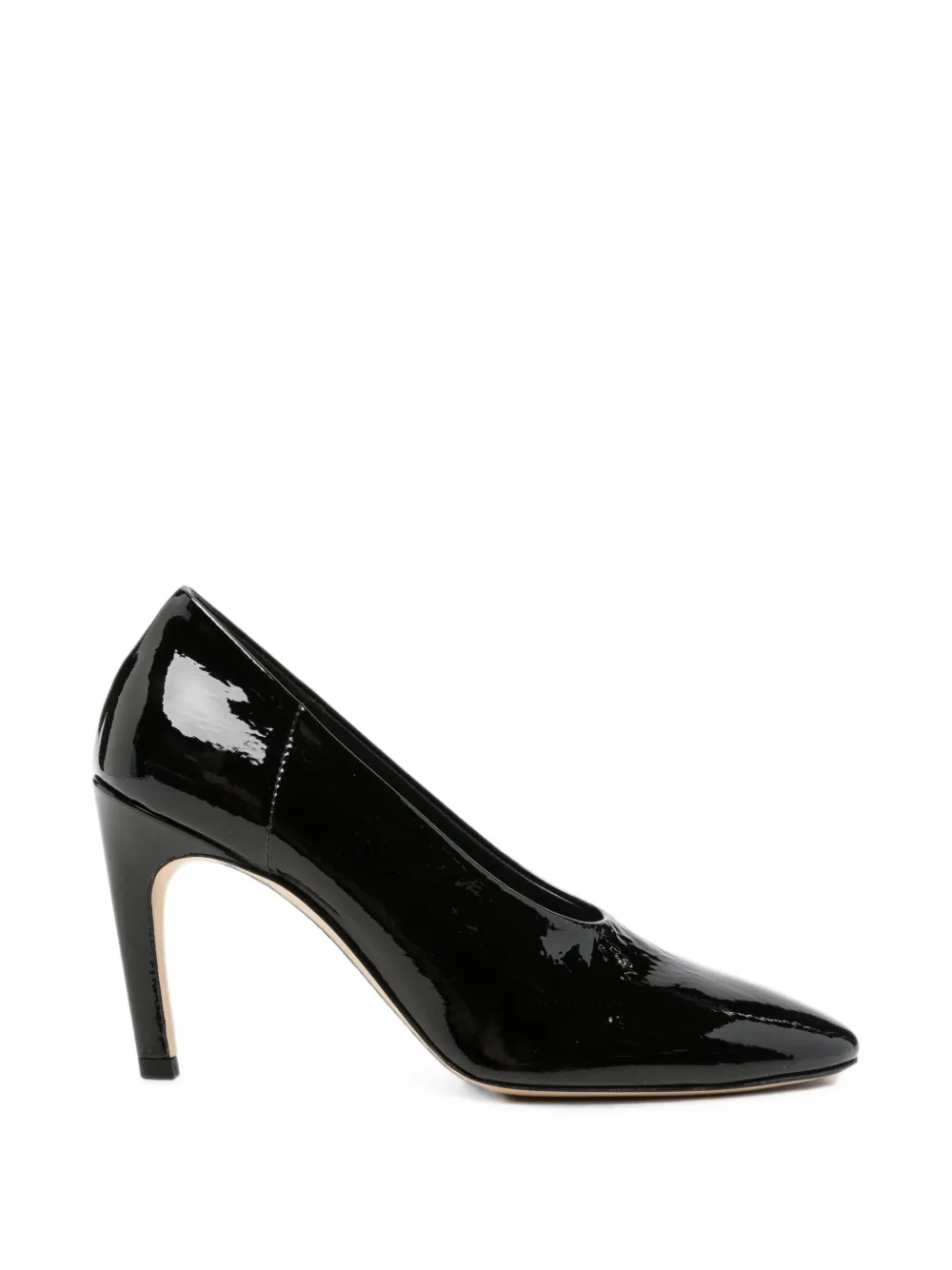 TOTEME naplack leather pumps