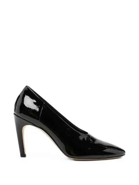TOTEME naplack leather pumps