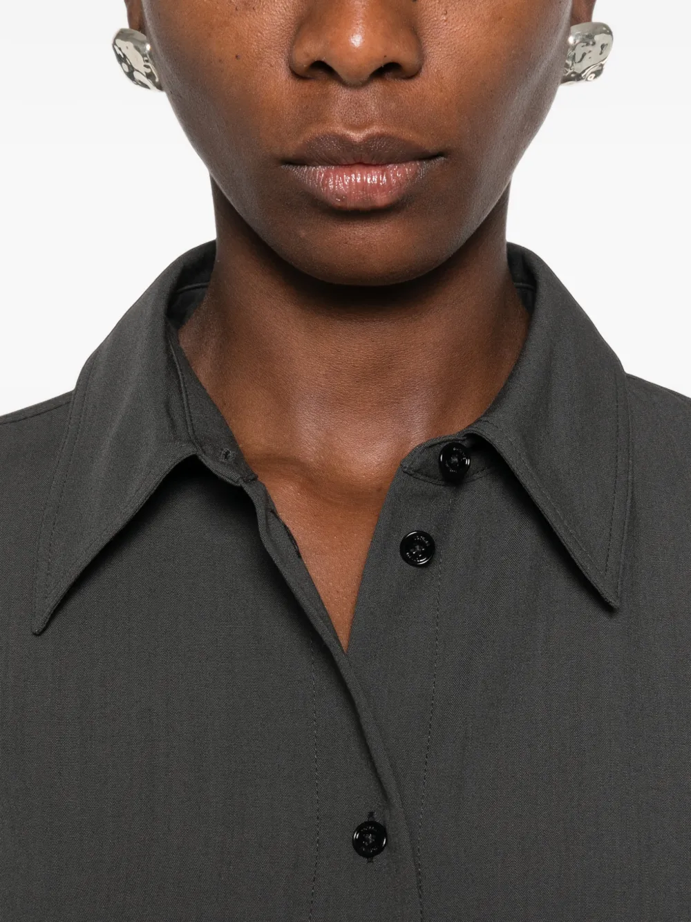 TOTEME Wollen blouse Zwart