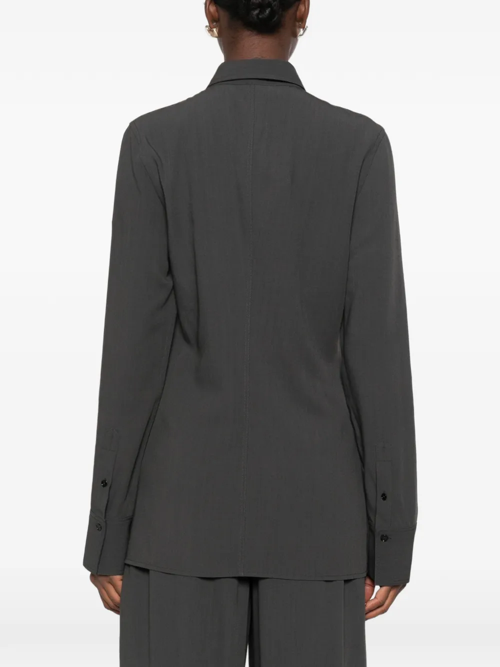 TOTEME Wollen blouse Zwart