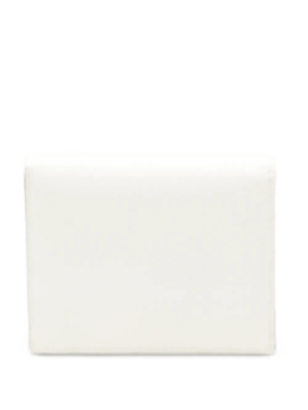 TOTEME T-Lock palmellato-patent cardholder Wit