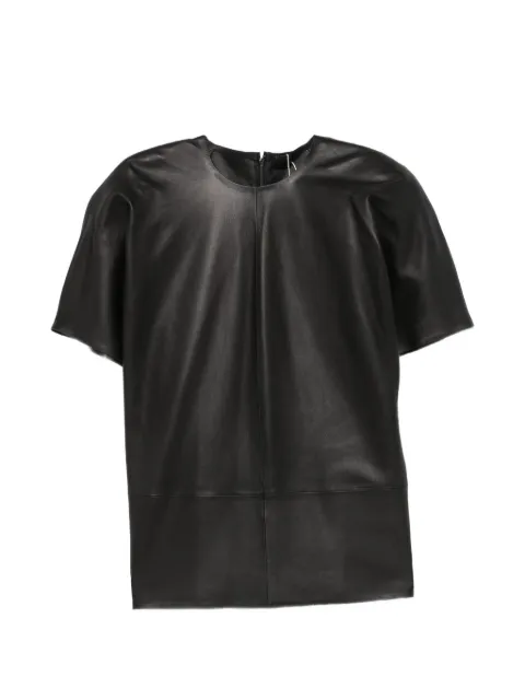 TOTEME Cocoon leather top