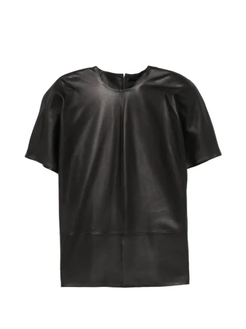 TOTEME top Cocoon de piel