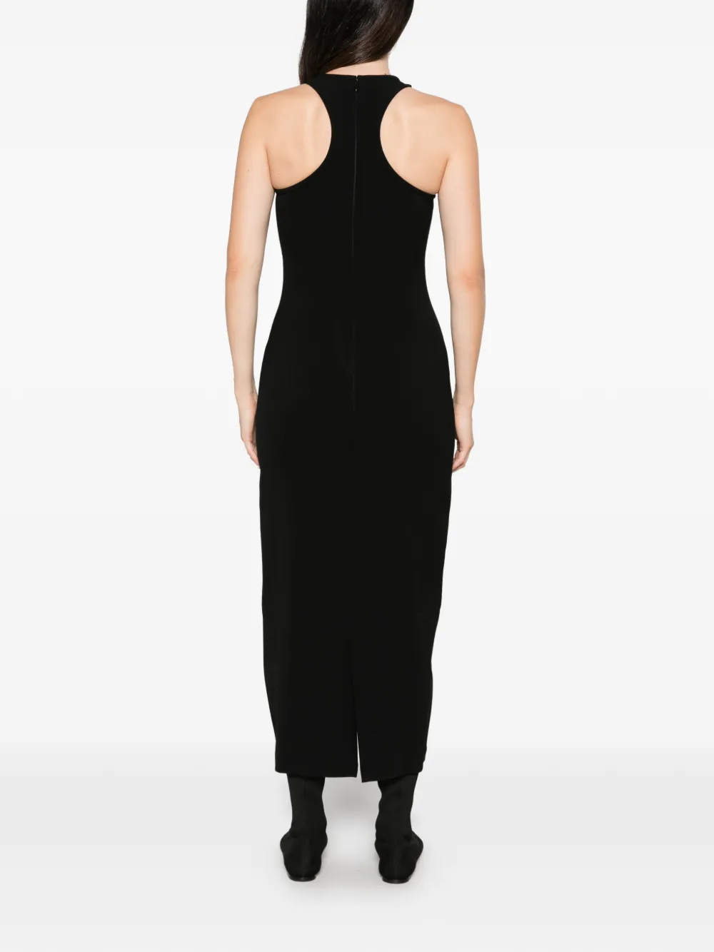 TOTEME Deep Curve midi-jurk Zwart