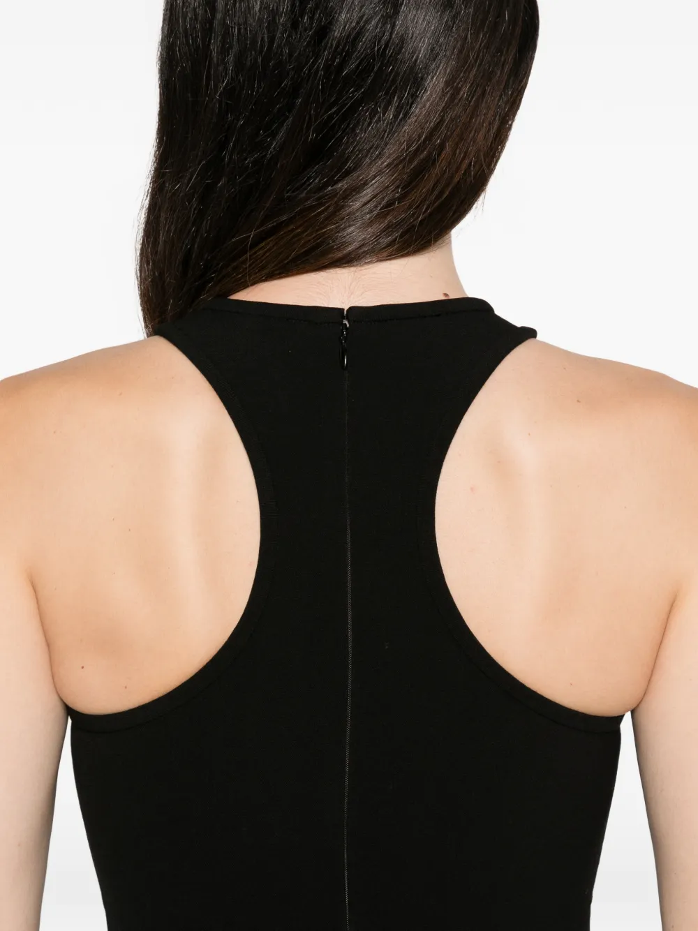 TOTEME Deep Curve midi-jurk Zwart