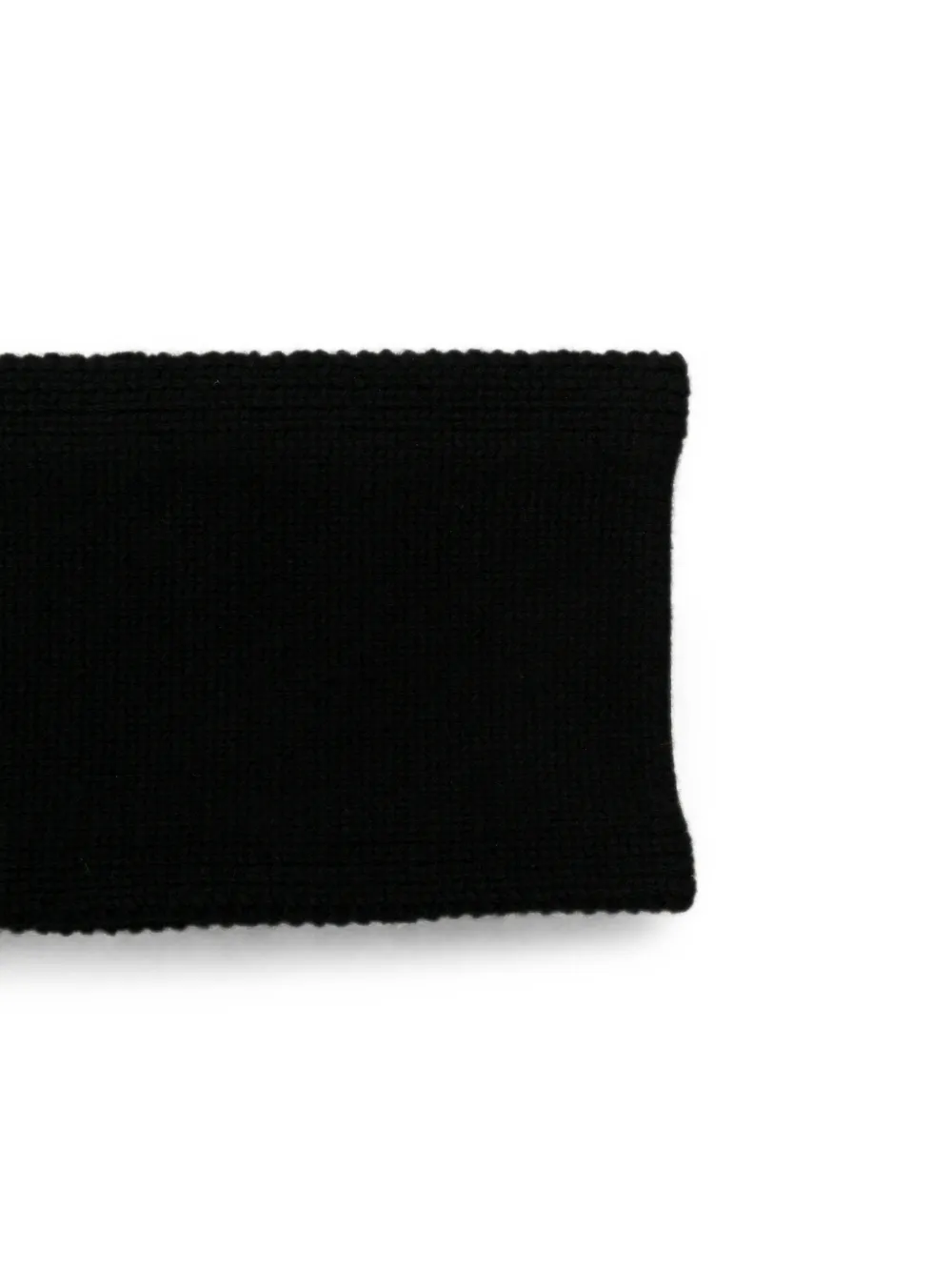TOTEME knitted cashmere headband Zwart