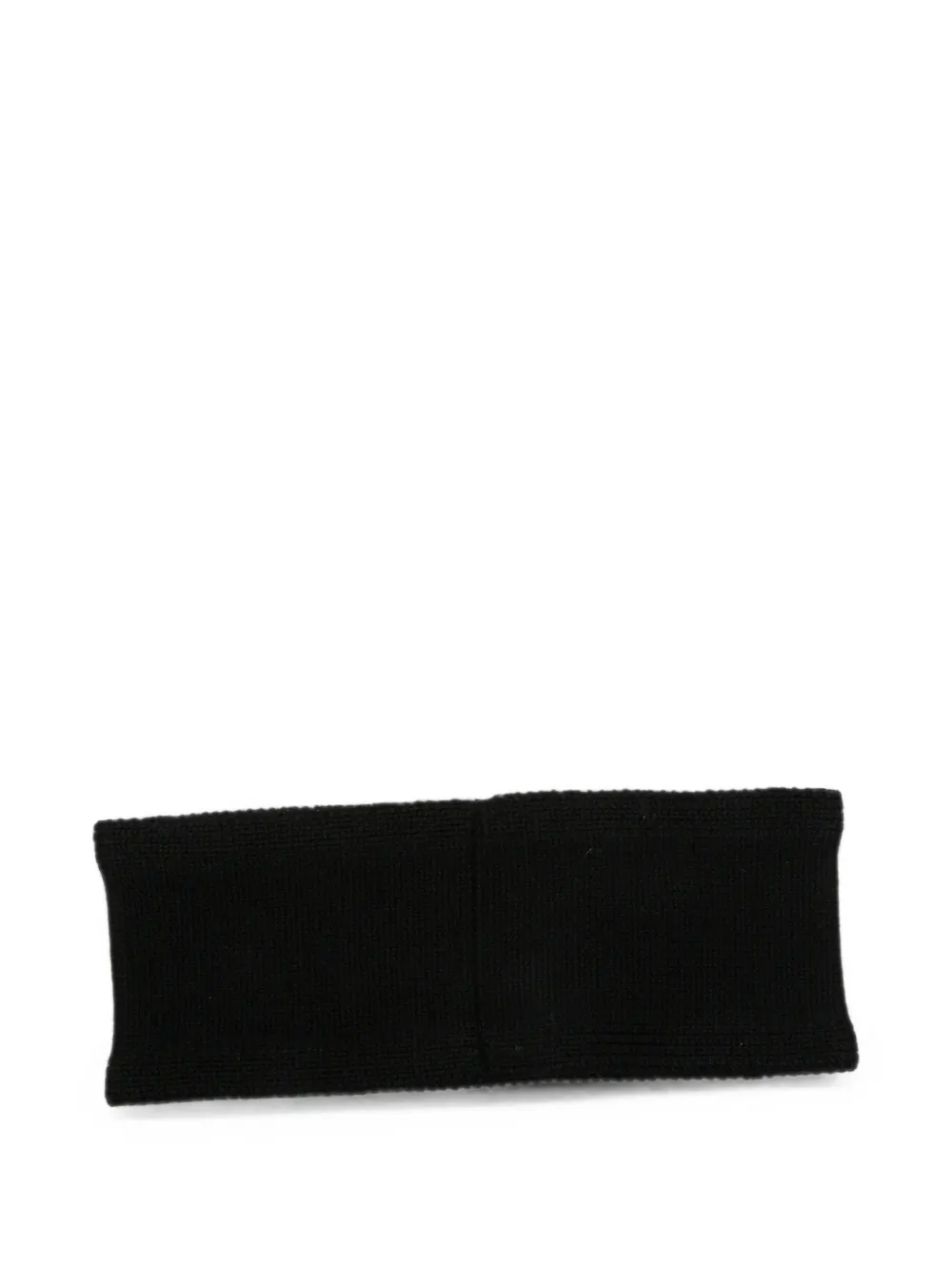 TOTEME knitted cashmere headband Zwart