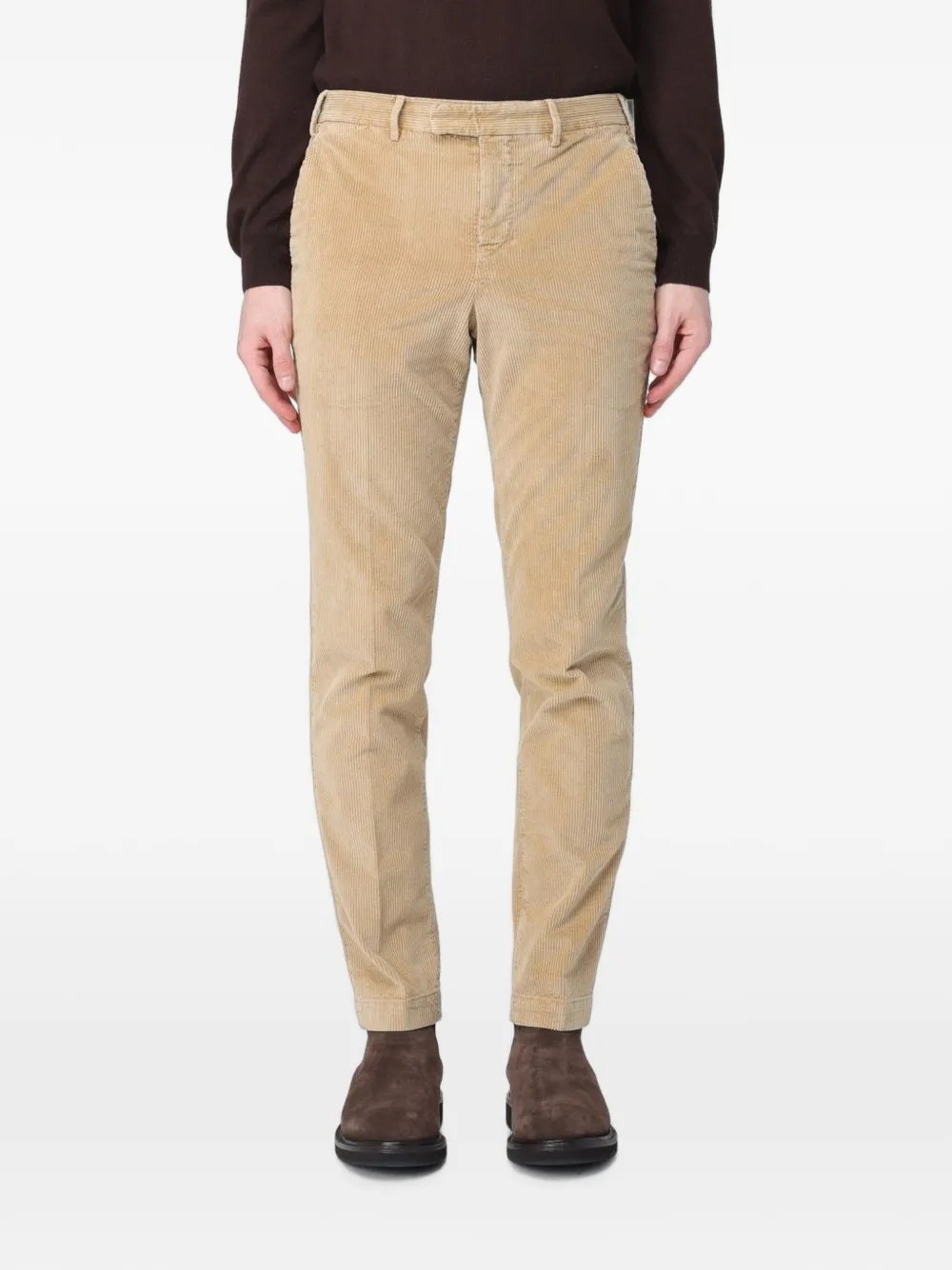 PT Torino corduroy chino trousers - Nude
