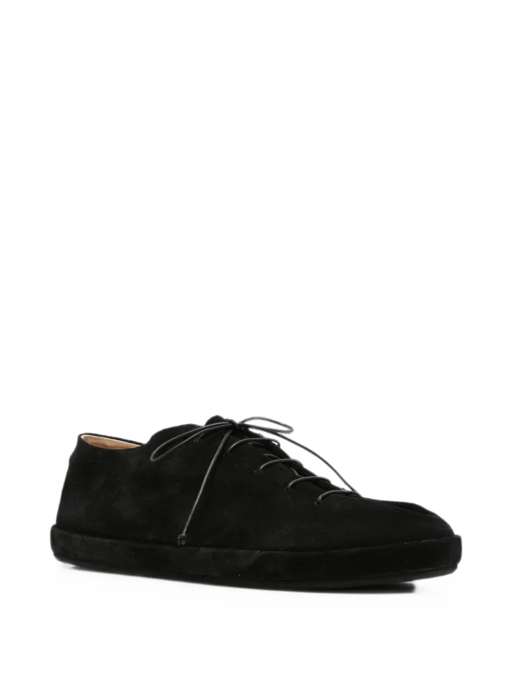 Marsèll Scatopelle lace-up suede Derby shoes Zwart