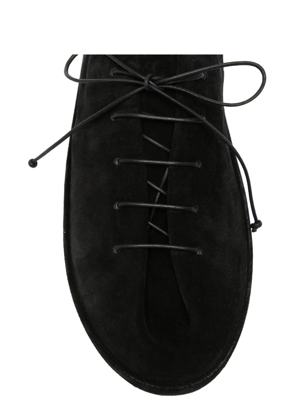 Marsèll Scatopelle lace-up suede Derby shoes Zwart