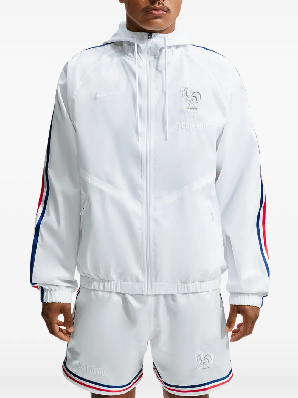 Nike France x Jacquemus Anthem track jacket Wit