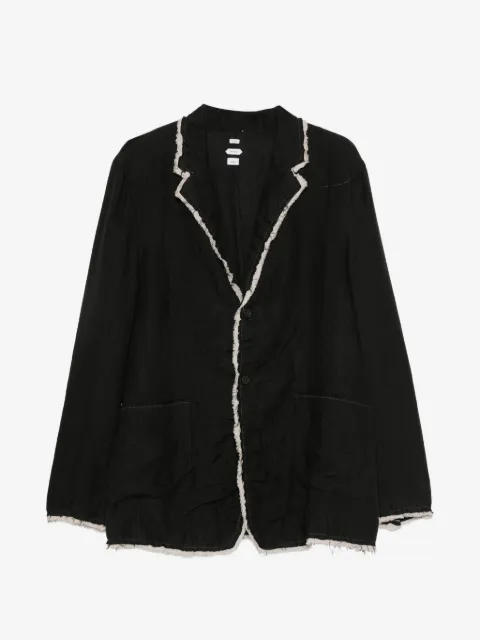 Post Archive Faction raw-edge notched-lapel jacket