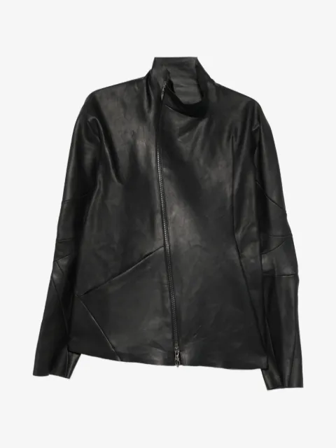 Leon Emanuel Blanck chaqueta con cremallera asimétrica