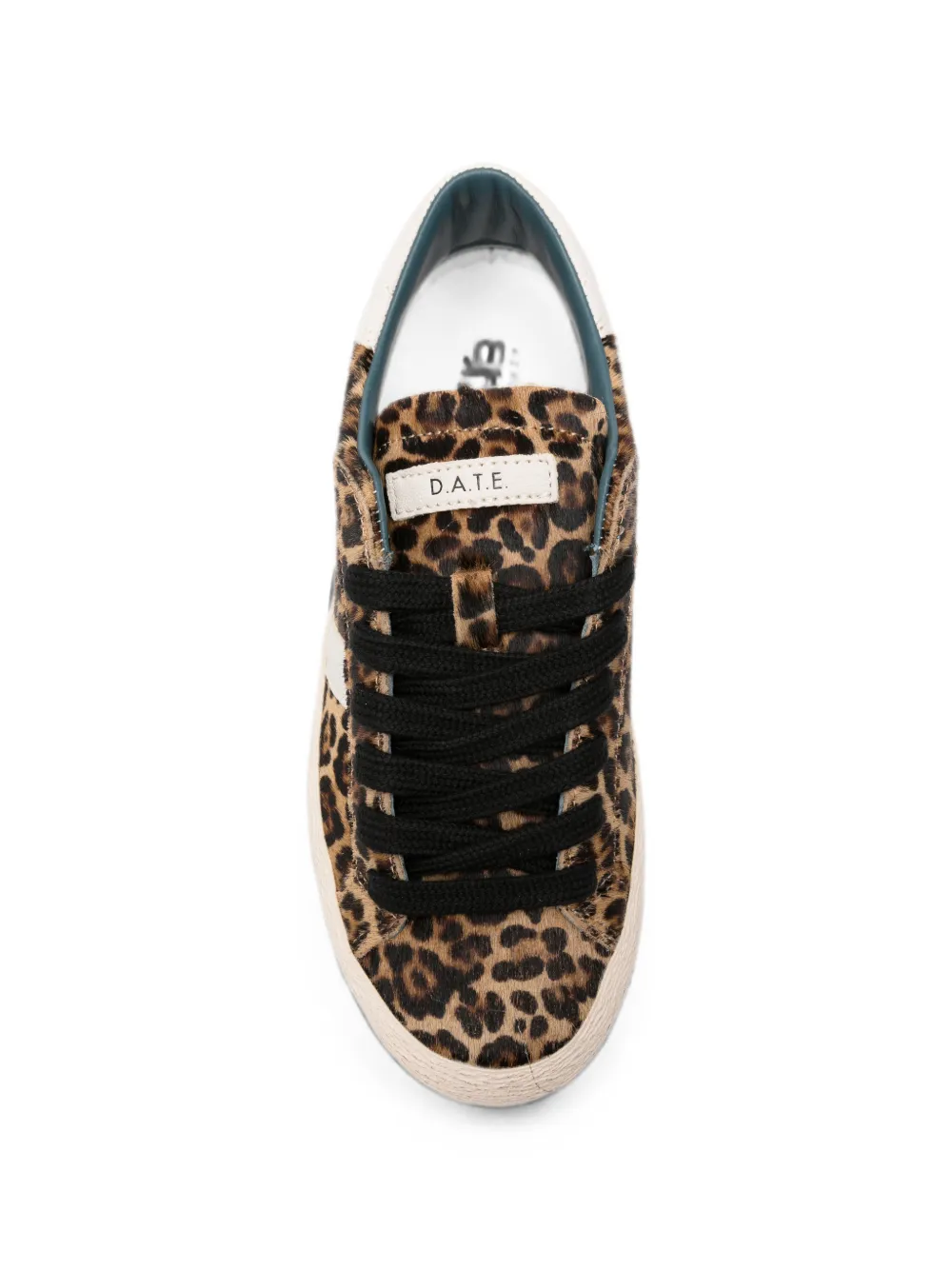 D.A.T.E. Hill Low leopard-print sneakers Bruin