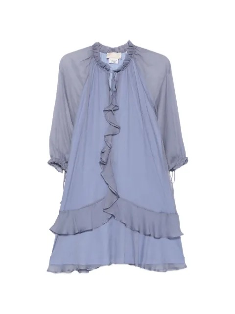 I BLUES vestido corto con volantes